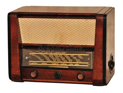 Immagine di una vecchia radio d'epoca