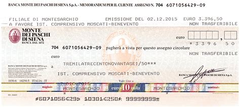 Assegno circolare falso: un avviso di pericolo
