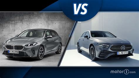 Confronto estetico tra BMW Serie 1 e VW Golf GTI