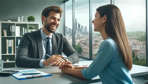 Coppia che consulta un consulente finanziario