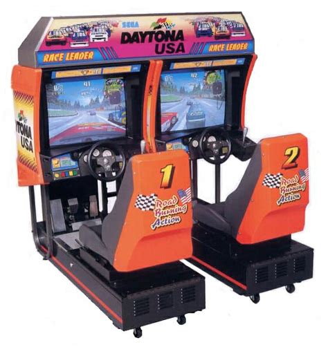 Schermata di gioco di Daytona USA arcade