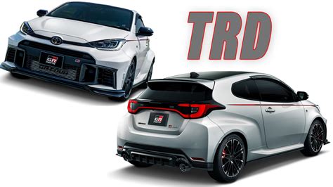 Toyota Yaris GR con kit TRD