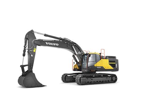 Escavatori Volvo di nuova generazione in cantiere