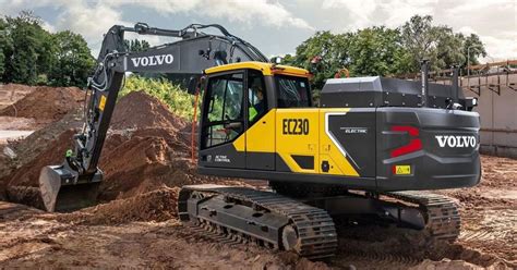 Specifiche tecniche dell'escavatore Volvo EC230 Electric