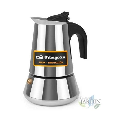 Orbegozo caffettiera induzione acciaio inossidabile