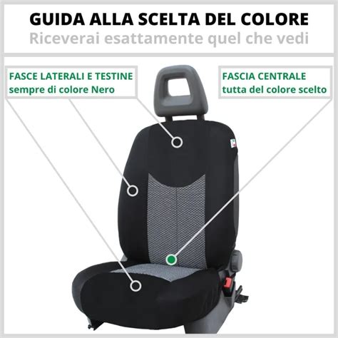 Vari campioni di tessuti e colori per coprisedili