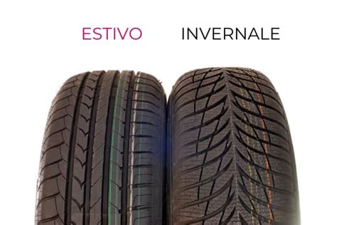 Treno di gomme invernali e estive