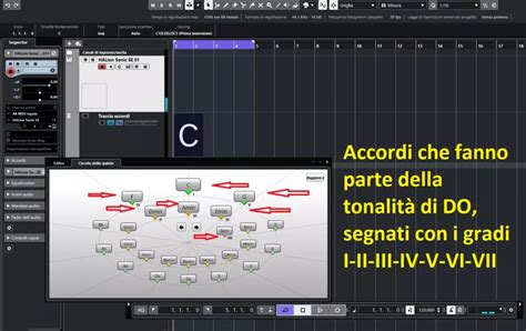 Modifica accordi suggeriti in Cubase