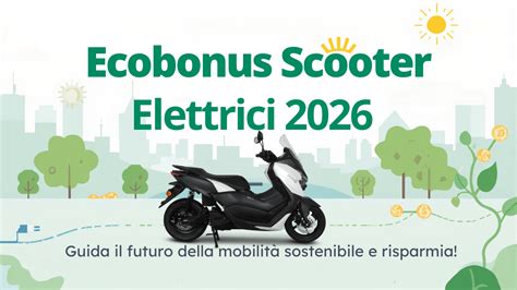Ecobonus moto elettriche
