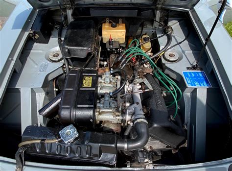 Dettaglio motore Lancia Fulvia Coupé