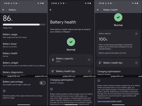 Battery health check infographic
