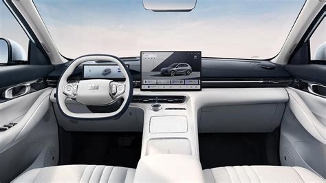 Interior design of Geely EX5
