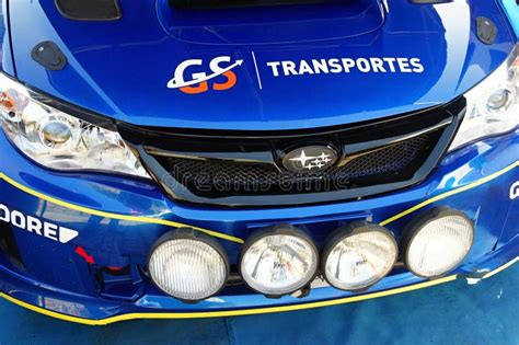Logo STI su un dettaglio della Subaru Impreza