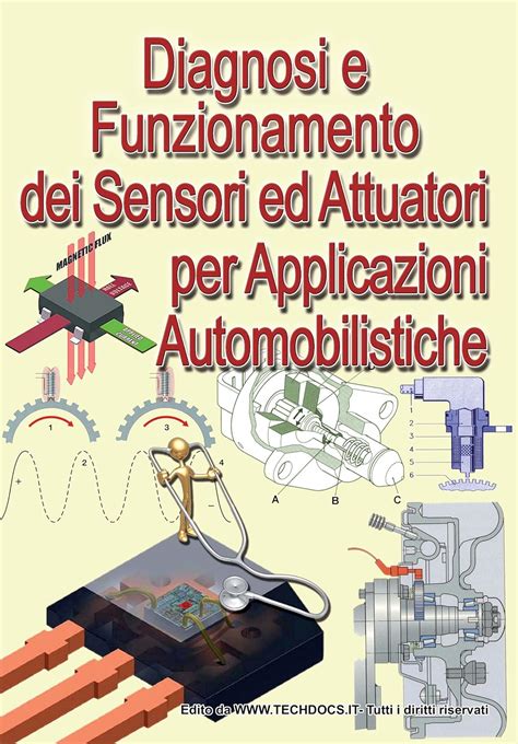 Schema di funzionamento dei sensori e attuatori collegati alla centralina motore