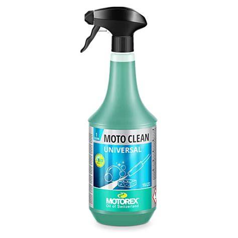 Detergente Motorex Moto Clean in azione
