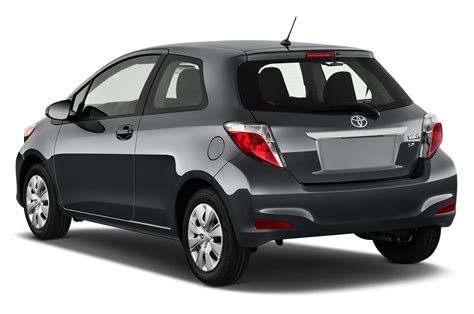 Toyota Yaris 2014 rear view
