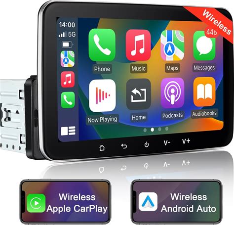 Infografica che mostra le funzionalità avanzate di un'autoradio moderna (CarPlay, Android Auto, GPS, Bluetooth)