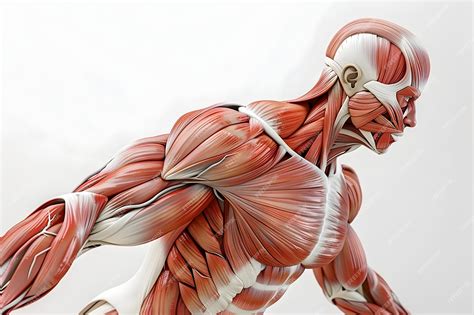Schema dell'anatomia ossea e muscolare del corpo umano