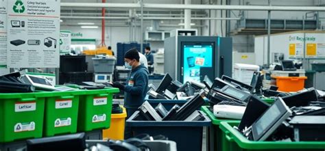 Smaltimento corretto dei rifiuti elettronici