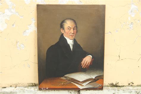 Ritratto di un intellettuale del XIX secolo