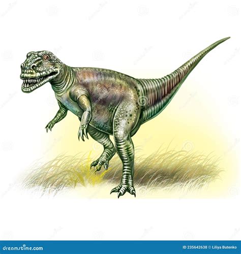 Rappresentazione del Megalosauro