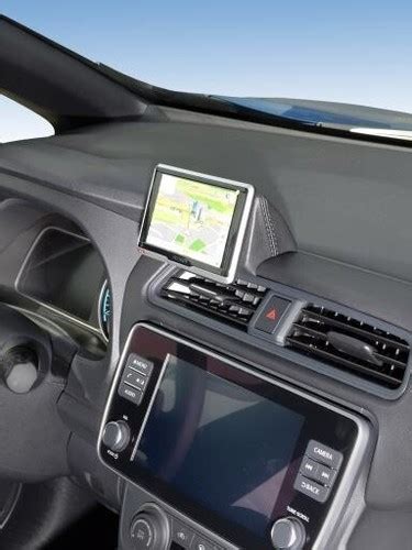 Schermata del sistema di navigazione Nissan Leaf