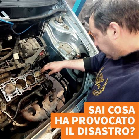 Dettaglio della guarnizione della pompa acqua e indicazioni di lubrificazione