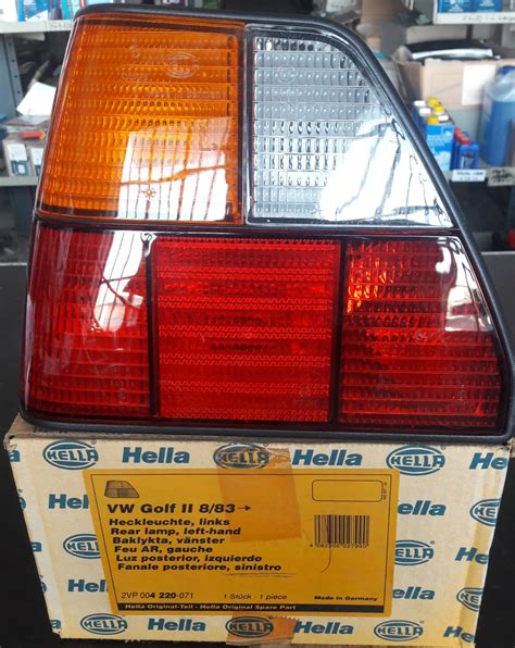 Dettaglio fanale posteriore Volkswagen Golf II