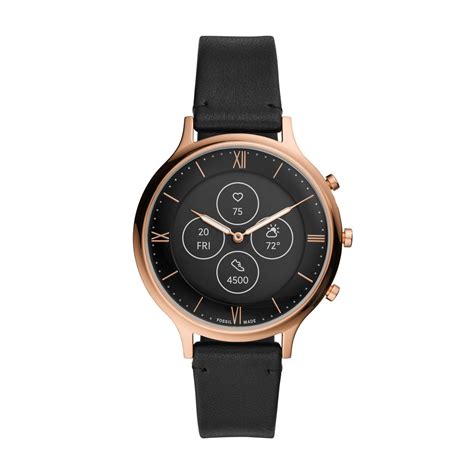 Orologio Fossil Hybrid HR con quadrante analogico e display nascosto