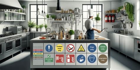 simbolo sicurezza attrezzature cucina