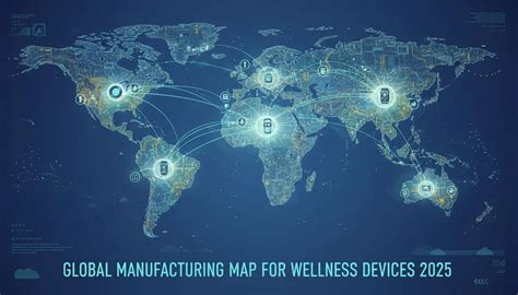 Global map showing areas with high incidence of cyber attacks on manufacturing
