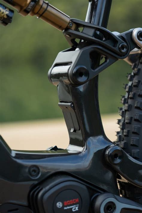 Dettaglio del motore Bosch CX integrato nel telaio