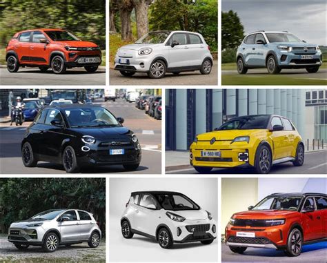 SUV elettriche in esposizione