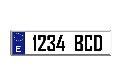 Targhe automobilistiche europee