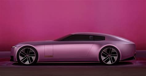Design proporzionale di un'auto sportiva con cofano lungo