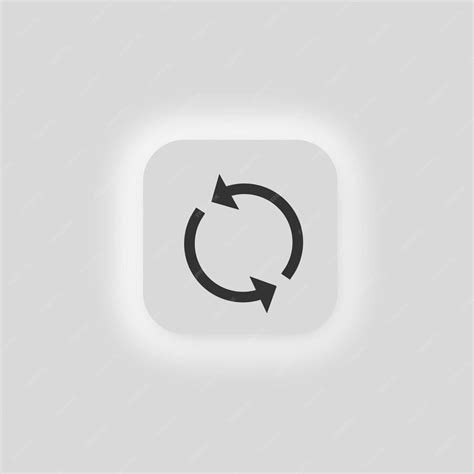 Icona di riavvio su smartphone