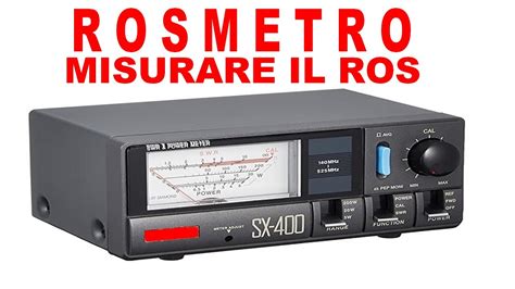 Un ROSmetro analogico