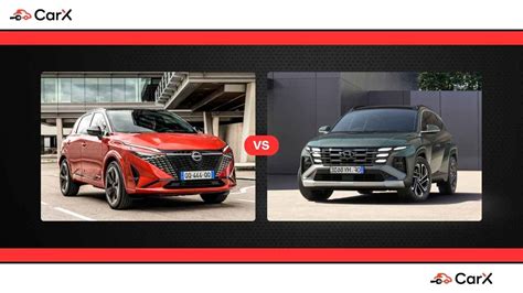 Confronto visivo tra Seat Ateca, Nissan Qashqai e Hyundai Tucson