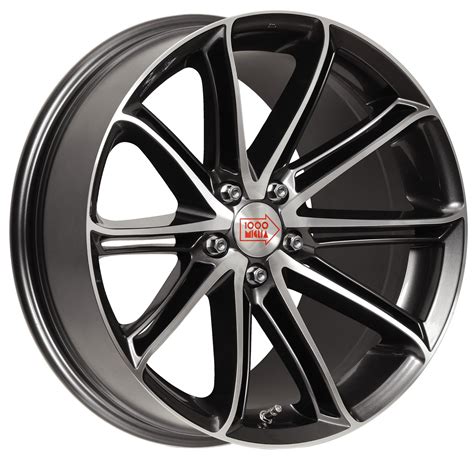 Cerchio Mille Miglia 1007 Antracite Scuro Diamantato
