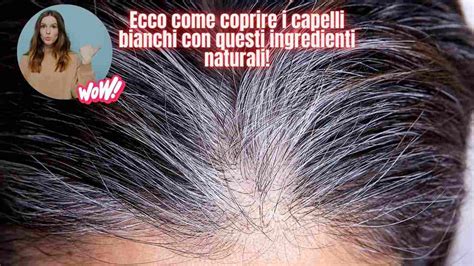 Ingredienti trattamento capelli bianchi