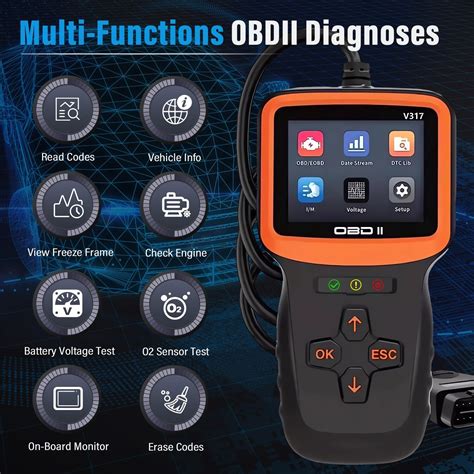 Dashboard di uno scanner OBD-II che mostra i dati in tempo reale