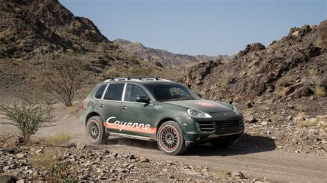 Porsche Cayenne in fuoristrada