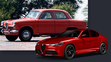 Evoluzione dei modelli Alfa Romeo Giulia prima serie