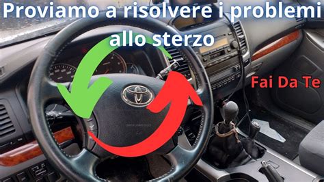 Volante storto auto