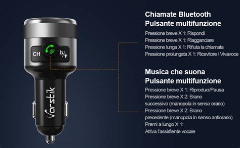 Diagramma di funzionamento di un trasmettitore FM Bluetooth