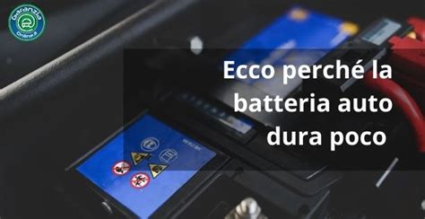 batteria auto scarica