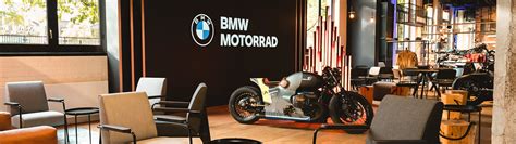 BMW Motorrad showroom with new models