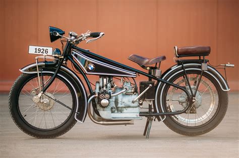 Historical BMW R32 motorcycle