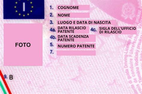 Patente di guida italiana