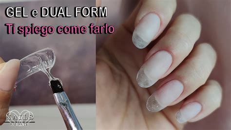 Ricostruzione unghie con dual form